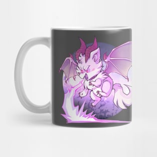 Pomeranian Puppy Dragon (Cream White) Mug